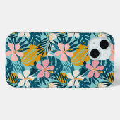 Tropisch Hibiscus Floral Pattern Case-Mate iPhone Case (Achterkant (horizontaal))