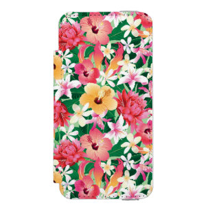 Tropisch Hibiscus Floral Pattern