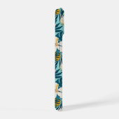 Tropisch Hibiscus Floral Pattern iPhone 15 Case (Rechterkant)