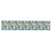 Tropisch Hibiscus Floral Pattern Medium Tafelloper (Horizontaal)