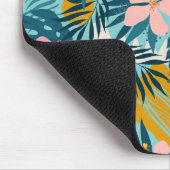 Tropisch Hibiscus Floral Pattern Muismat (Hoek)