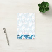 Tropisch Hibiscus Floral Pattern Post-it® Notes (Kantoor)