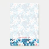 Tropisch Hibiscus Floral Pattern Post-it® Notes (Voorkant)