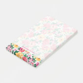 Tropisch Hibiscus Floral Pattern Post-it® Notes (Schuin)