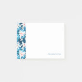 Tropisch Hibiscus Floral Pattern Post-it® Notes (Voorkant)