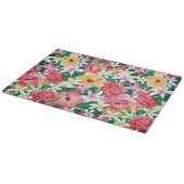 Tropisch Hibiscus Floral Pattern Snijplank (Hoek)