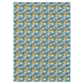 Tropisch Hibiscus Floral Pattern Tafelkleed (Voorkant)