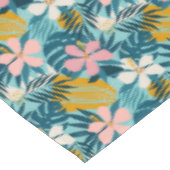 Tropisch Hibiscus Floral Pattern Tafelkleed (Gekanteld)