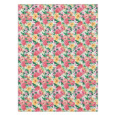 Tropisch Hibiscus Floral Pattern Tafelkleed (Voorkant)