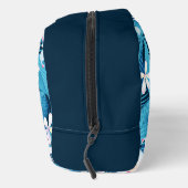 Tropisch Hibiscus Floral Pattern Toilettasje (Rechts)