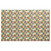 Tropisch Hibiscus Flower Pattern Stof (Fat Quarter)