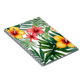 Tropisch Hibiscus Jungle Notitieboek (Rechterzijde)