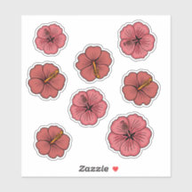 Tropisch hibiscus patroon