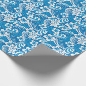 Tropisch Hibiscus Pattern Cadeaupapier (Hoek)