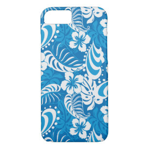 Tropisch Hibiscus Pattern iPhone 8/7 Hoesje