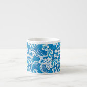 Tropisch Hibiscus Pattern Espresso Kop (Voorkant)
