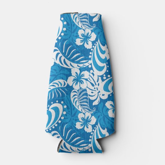 Tropisch Hibiscus Pattern Flesjeskoeler (Voorkant)