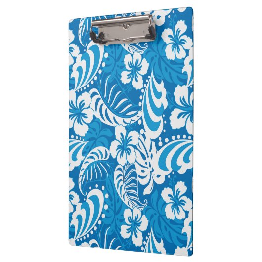 Tropisch Hibiscus Pattern Klembord (Links)