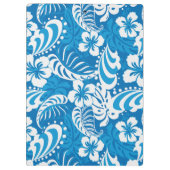 Tropisch Hibiscus Pattern Klembord (Achterkant)