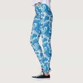 Tropisch Hibiscus Pattern Leggings (Links)