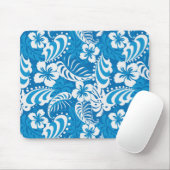 Tropisch Hibiscus Pattern Muismat (Met muis)