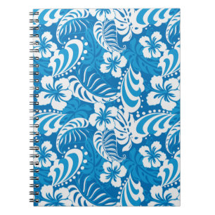 Tropisch Hibiscus Pattern Notitieboek