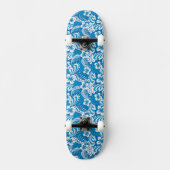Tropisch Hibiscus Pattern Persoonlijk Skateboard (Voorkant)