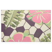 Tropisch Hibiscus Pattern - PINK Stof (Fat Quarter)