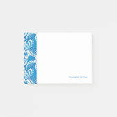 Tropisch Hibiscus Pattern Post-it® Notes (Voorkant)