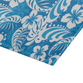 Tropisch Hibiscus Pattern Snijplank (Hoek)