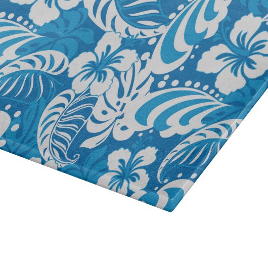 Tropisch Hibiscus Pattern Snijplank (Hoek)