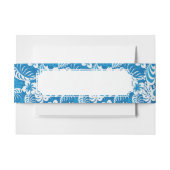 Tropisch Hibiscus Pattern Uitnodigingen Wikkel (Voorkant Voorbeeld)