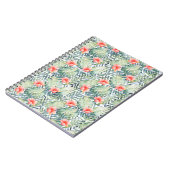 Tropisch Hibiscus Tribal Floral Notitieboek (Linkerzijde)