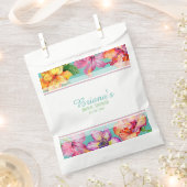 Tropisch Hibiscus Vrijgezellenfeest Bedankzakje (Geknipt)