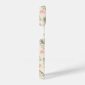 Tropisch Hisbiscus Palm Tree Patroon iPhone Hoesje (Rechterkant)