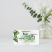 Tropisch hoeveel Kisses voor Mrs Shower Game Card Plaatskaartje (Staand voorkant)