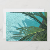 Tropisch huwelijk kaart (Achterkant)