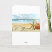 Tropisch huwelijksblok Hartelijk dank Bedankkaart (Achterkant)