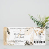 Tropisch I van het vliegtuig van de bestemmingsuit Kaart (Staand voorkant)