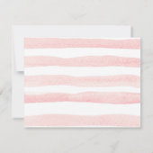 Tropisch Ijs Bloemachtige Bruidsdouche Bedankkaart (Achterkant)