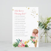 Tropisch ijsje dat mama het beste spel kent (Staand voorkant)