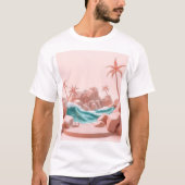 Tropisch inktparadijs t-shirt (Voorkant)