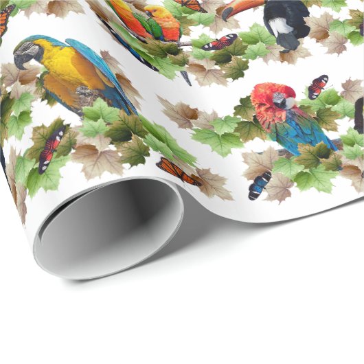 Tropisch Inpakpapier (Rol Hoek)