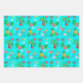 Tropisch Inpakpapier Vel (Voorkant 3)