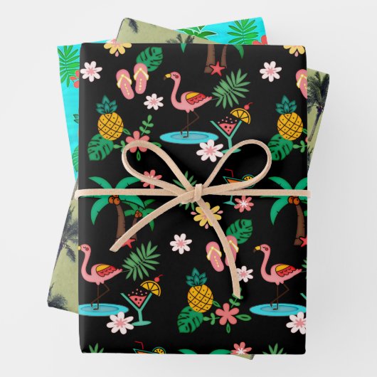 Tropisch Inpakpapier Vel (In situ)