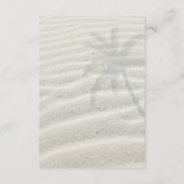 Tropisch Isle Sunrise Wedding Details Blauwgroen I Informatiekaartje (Achterkant)