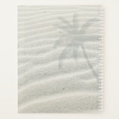 Tropisch isle Sunrise Wedding Plans Blauwgroen L2  Planner (Achterkant)