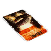 Tropisch Jamaica Sunset Caribisch eiland Magneet (Rechterzijde)