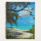Tropisch Jamaicaanse strand Theme Planner (Voorkant)