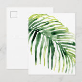 Tropisch Jewel Leaf Briefkaart (Voorkant / Achterkant)